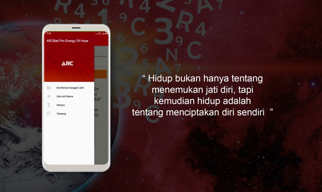 Ketahui Getaran Energi dari Refleksi Angka Lahir Anda dengan Aplikasi ARC Bali Pro Energy of Hope